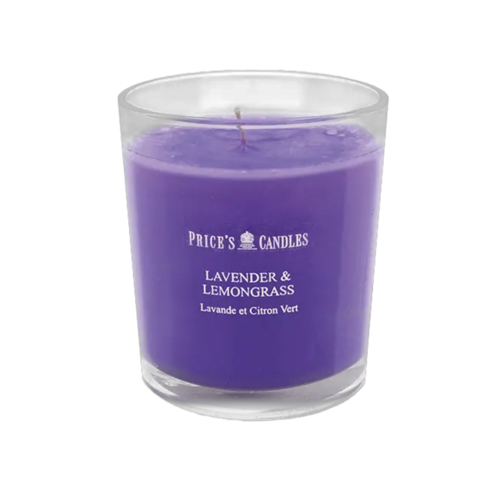 Price's Candles, Bicchiere LAVANDER AND LEMONGRASS